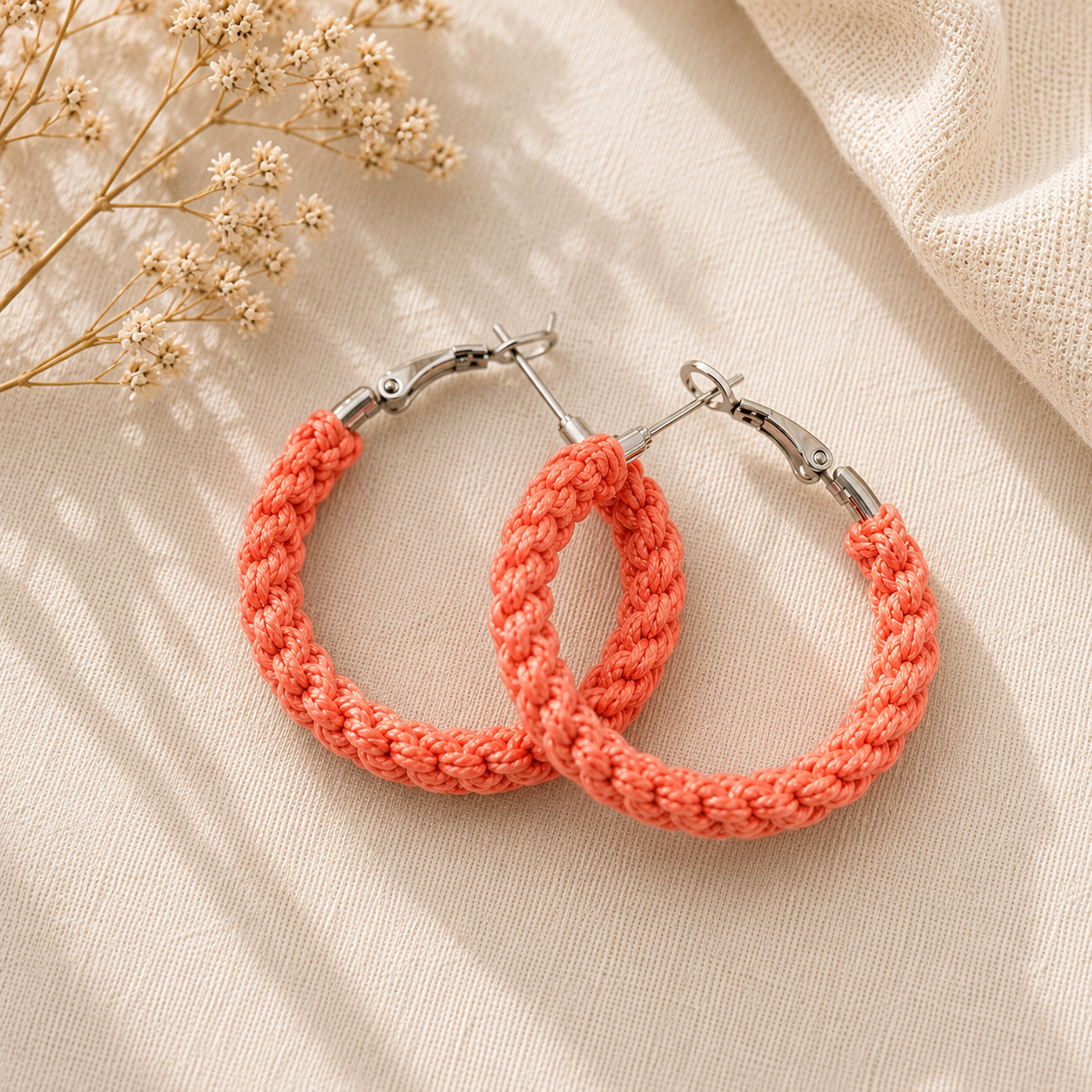 Pendientes a crochet / ganchillo